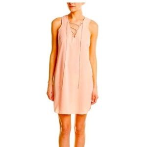 NWOT AMANDA UPRICHARD MICHAELA LACE UP SLEEVELESS LIGHTWEIGHT XS SHIFT DRESS